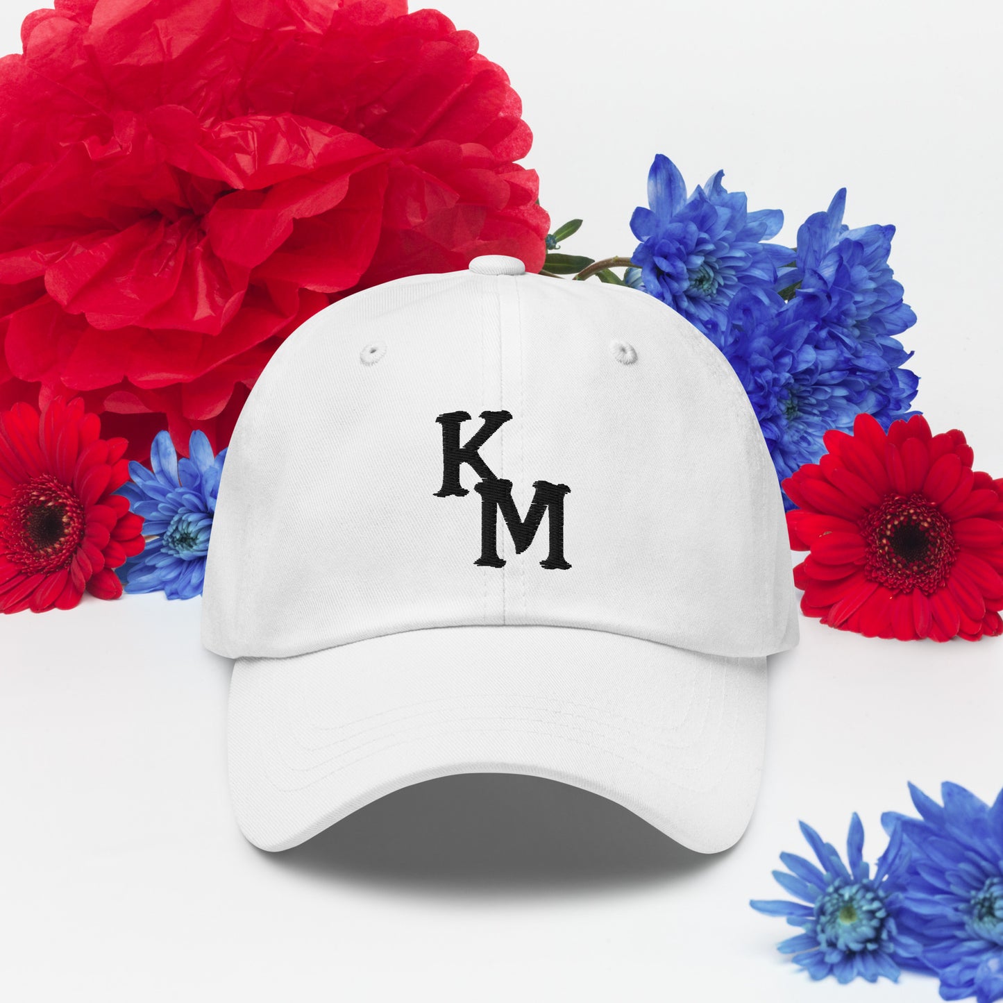 K&M Stables LLC Black Logo Baseball Cap